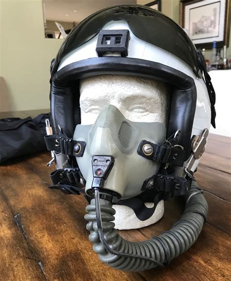 The apparatus of Vader's <b>mask</b> was designed to support his breathing. . Fighter pilot helmet with oxygen mask for sale